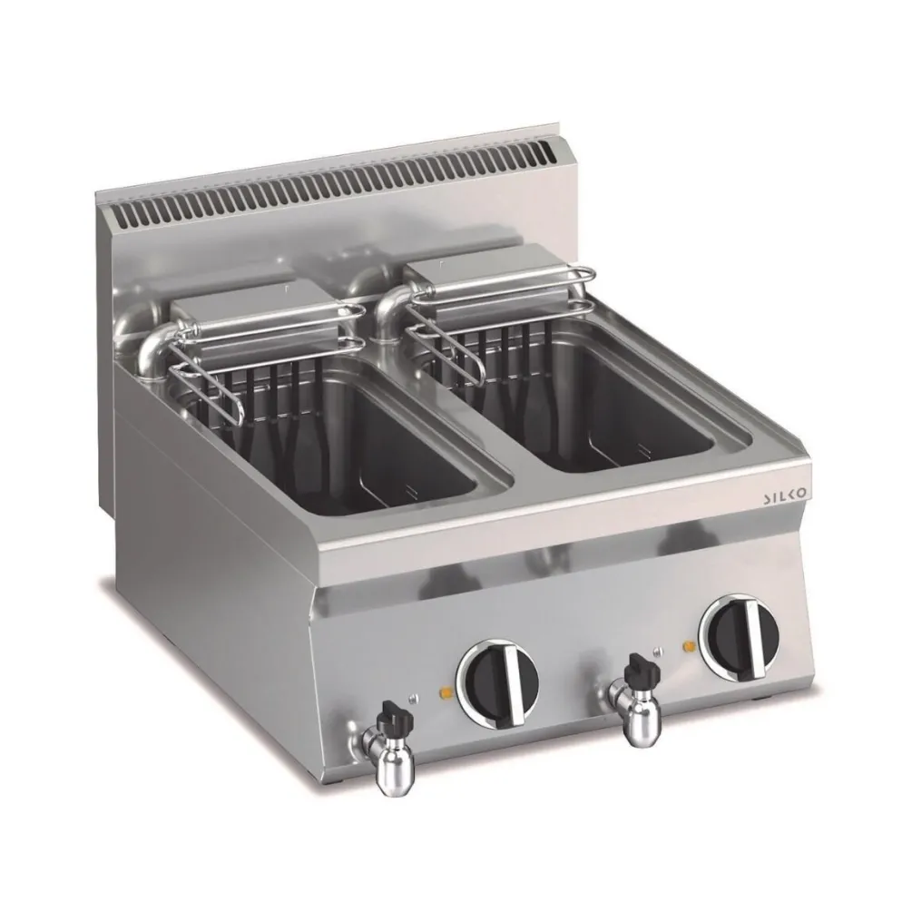 KBS Elektro Fritteuse 2 x 10 L, 12kW, 600x650x295mm