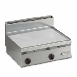 KBS Elektro Grillplatte glatt verchromt 996x555mm 3 Heizzone, 11,7kW