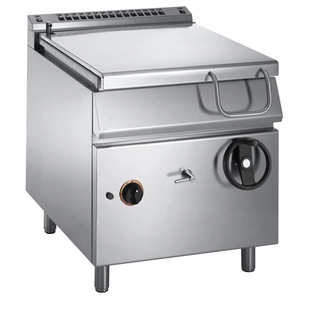 KBS Gas-Kipp-Bratpfanne 60 L Compound-Stahl 14 kW