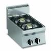 KBS Gas-Kochfläche mit 2 Brenner, 400x650x295mm, 9,5 kW