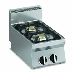 KBS Gas-Kochfläche mit 2 Brenner, 400x650x295mm, 9,5 kW