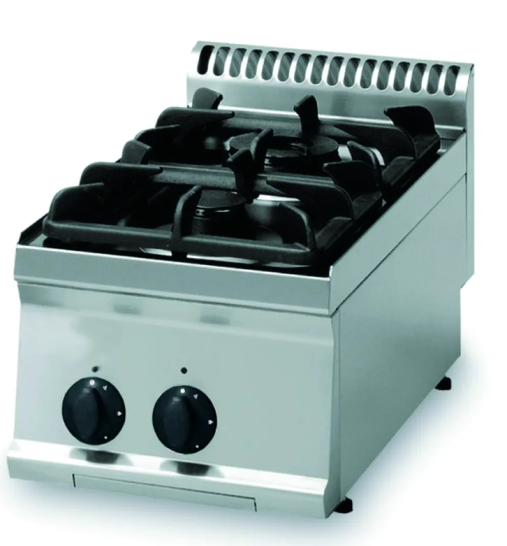KBS Gas-Kochfläche Ready-Line, 10.5 kW, 2 Brenner,350x700x280mm