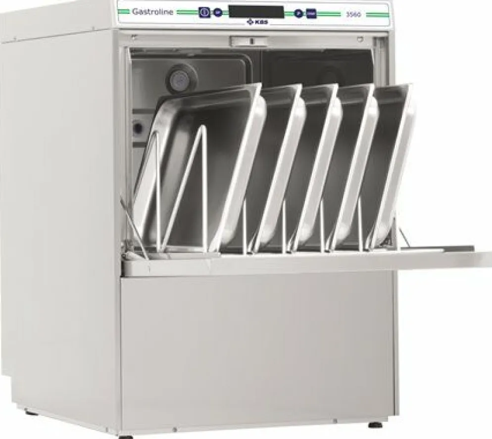 KBS Geschirrspülmaschine EN 600x400 mm, Gastroline 3560, Ablaufpumpe, Wasserenthärter