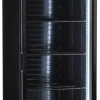 KBS Glastürkühlschrank FLK 365 schwarz, 385L