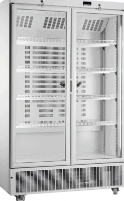 KBS Glastürkühlschrank KU 850 G mit Drehtüren, 765L