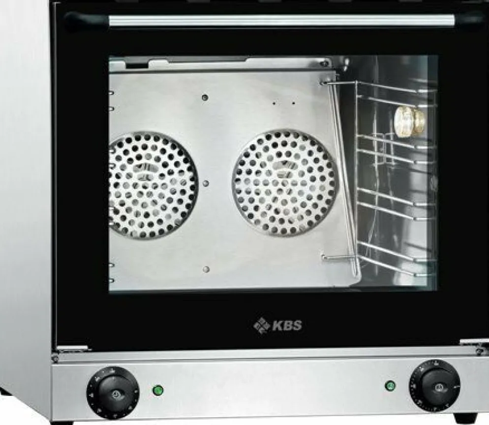 KBS Heißluftofen, 230V, 2,7kW, für 4 Bleche 430x320mm