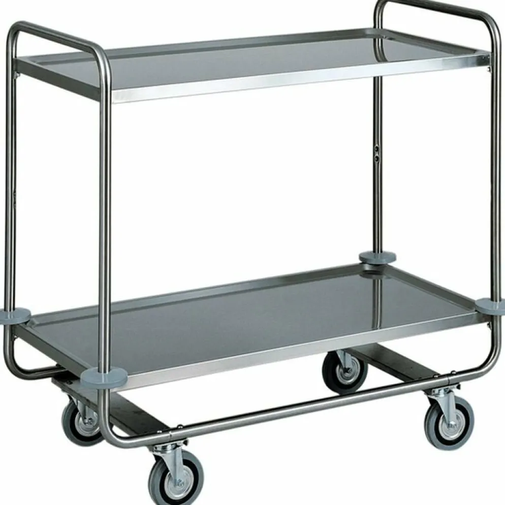 KBS Schwerlast-Servierwagen 1100 mit 2 Böden, 100 kg Traglast