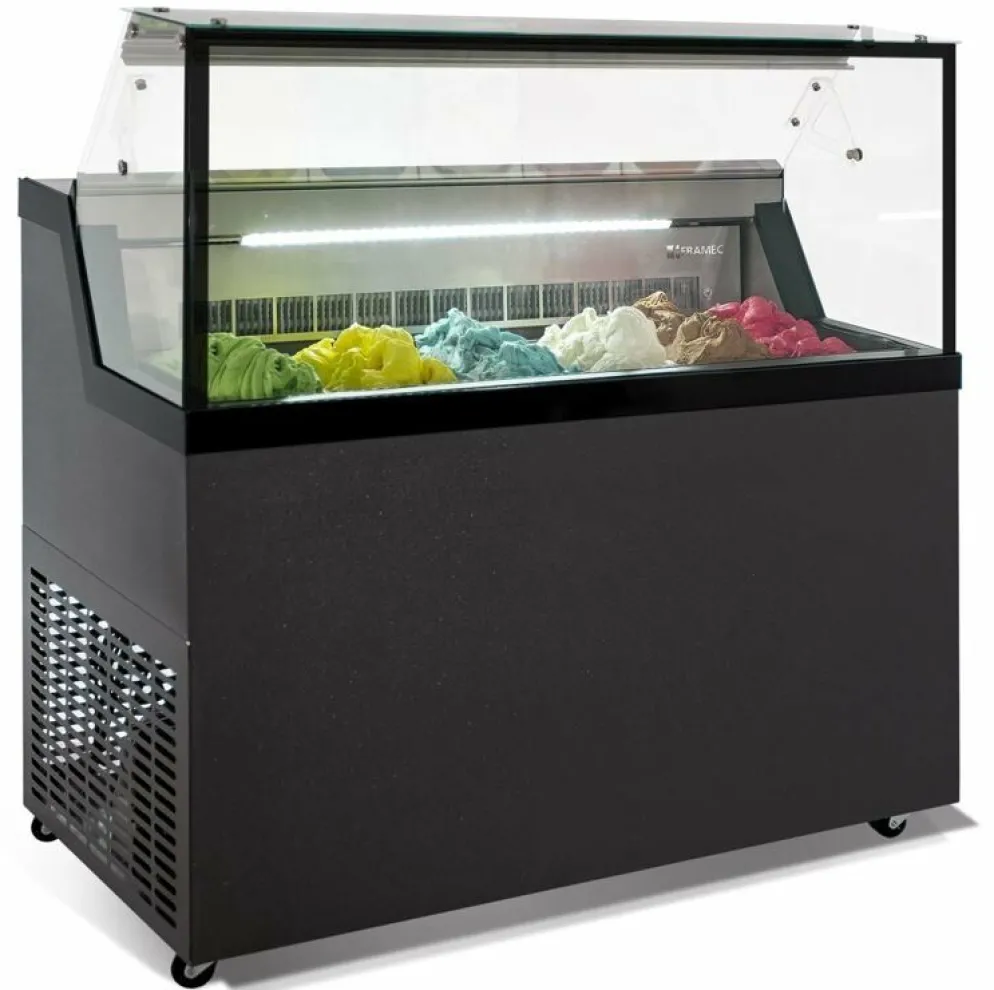 KBS Speiseeis-Verkaufsvitrine Mirabello 7, Breite 1340mm