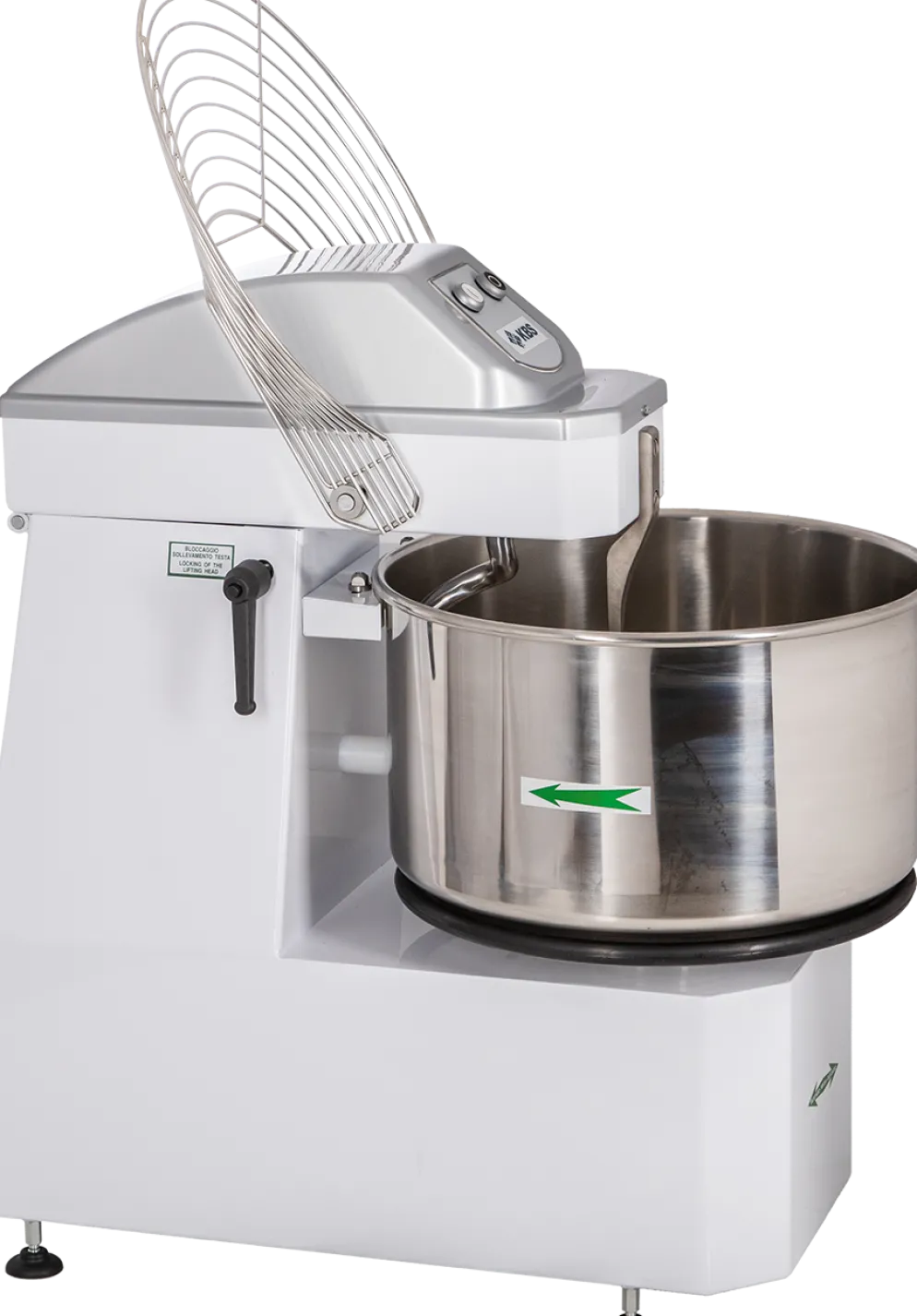 KBS Teigknetmaschine KM12, 12kg / 16 Liter, Kessel entnehmbar