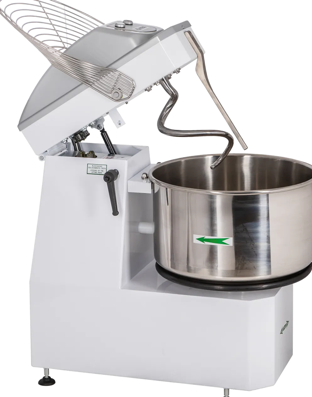 KBS Teigknetmaschine KM12, 12kg / 16 Liter, Kessel entnehmbar
