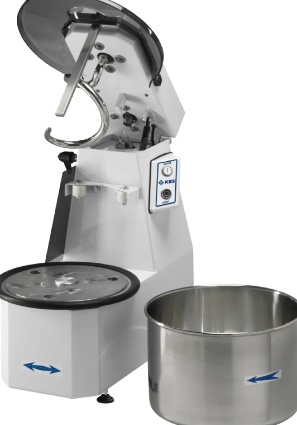 KBS Teigknetmaschine KM25, 25kg/32 Liter, Kessel abnehmbar