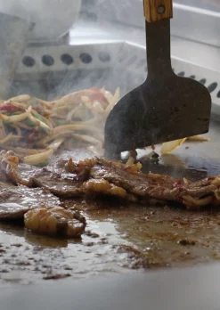 KBS Teppanyaki-Grill mit 3 Heizzonen 14 kW / 400V