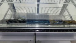 KBS Tischkühlvitrine mit LED Beleuchtung ASV 900, 874 x 570 x 686 mm