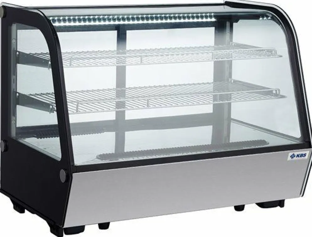 KBS Tischkühlvitrine mit LED Beleuchtung ASV 900, 874 x 570 x 686 mm