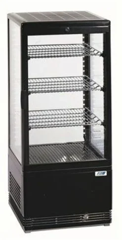 KBS Tischkühlvitrine RT-78 G schwarz