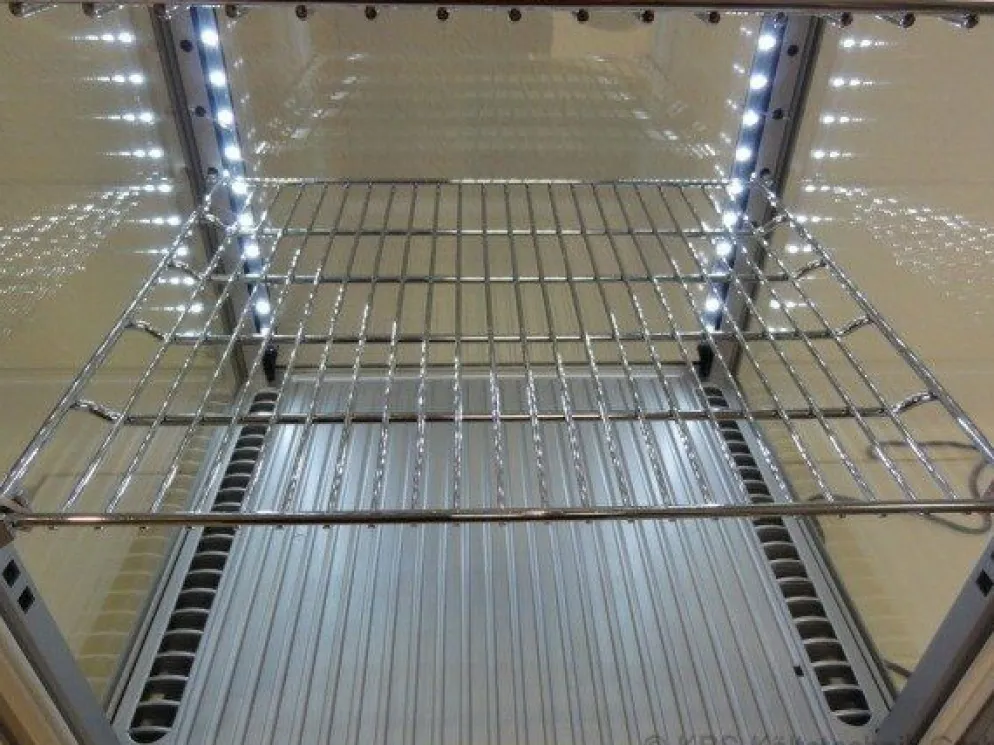 KBS Tischkühlvitrine RT-78 G silber