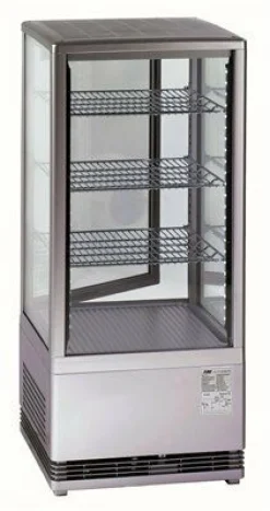 KBS Tischkühlvitrine RT-78 G silber
