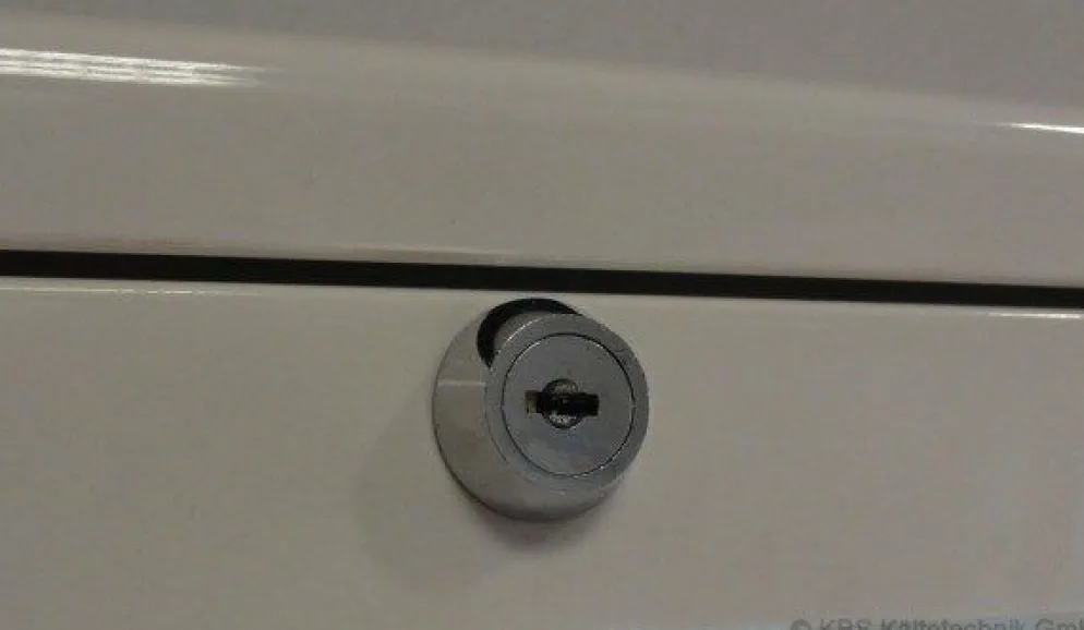 KBS Tischkühlvitrine RT-78 G weiß