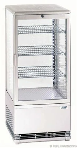 KBS Tischkühlvitrine RT-78 G weiß