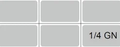 Kühlaufsatz RX 1210 mit CNS Deckel, 1200x395x280 mm, 4x GN 1/3