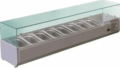 Kühlaufsatz RX 1800, 1800x395x435 mm, für 8x GN 1/3