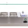 Kühlaufsatz RX 1600, 1600x395x435 mm, für 7x GN 1/3