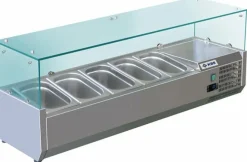 Kühlaufsatz RX 1400, 1400x395x435 mm, für 5x GN 1/3