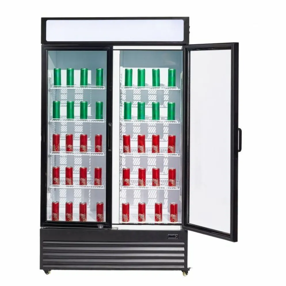 Kühlschrank BEZ-750 GD mit 2 Glastüren 750 L, Breite 1120mm
