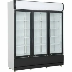 Kühlschrank 3 Glastüren FCU-1200, 1065L, 1600x610x1973mm