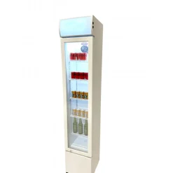 Kühlschrank mit Glastür Small weiss 105 L, 360x422x1880mm