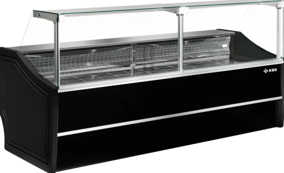 Kühltheke Frischwarentheke Delio 3-250S, Stille Kühlung, Breite 2500mm
