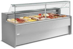 Kühltheke Torin 151 S mit stiller Kühlung, 1500x780x1220mm