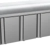 Kühltisch Classic KT 4300 mit Aufkantung, 4 Türen GN 1/1, 2242x700x850mm