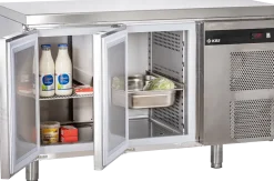 Kühltisch Classic KT 2310, 2 Türen GN 1/1, 1342x700x850mm