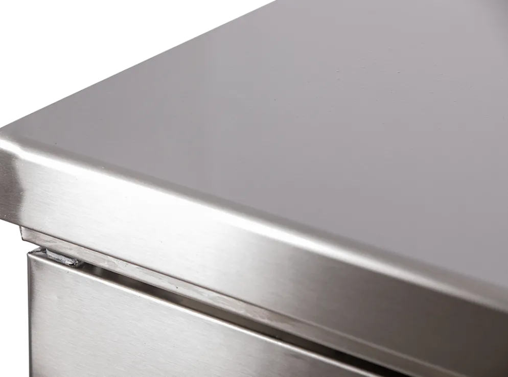 Kühltisch Classic KT 2310, 2 Türen GN 1/1, 1342x700x850mm