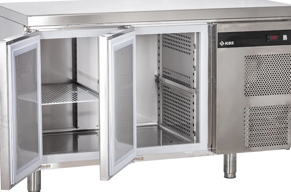 Kühltisch Classic KT 2310, 2 Türen GN 1/1, 1342x700x850mm