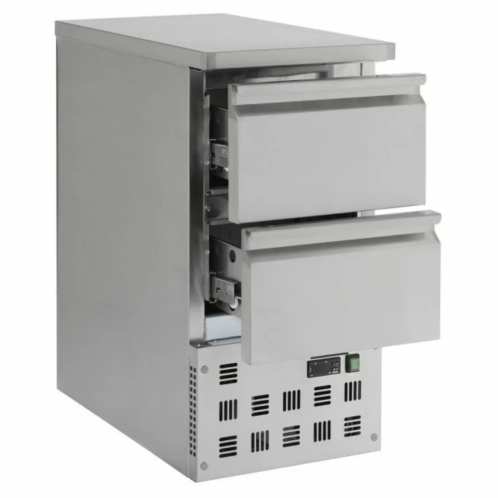 Kühltisch Compact mit 2 Schubladen 109 L, 435x700x870mm