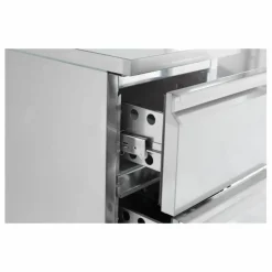 Kühltisch Compact mit 2 Schubladen 109 L, 435x700x870mm