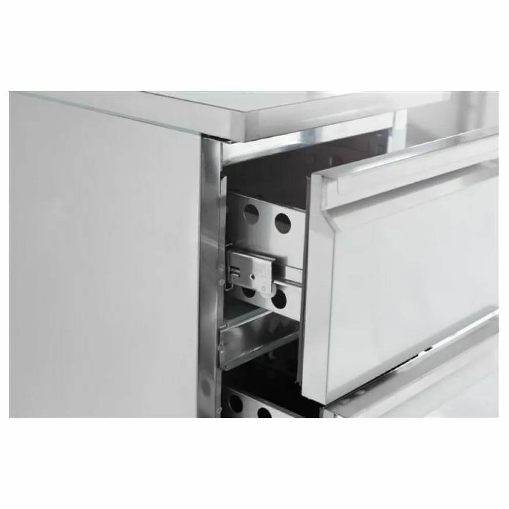 Kühltisch Compact mit 2 Schubladen 109 L, 435x700x870mm