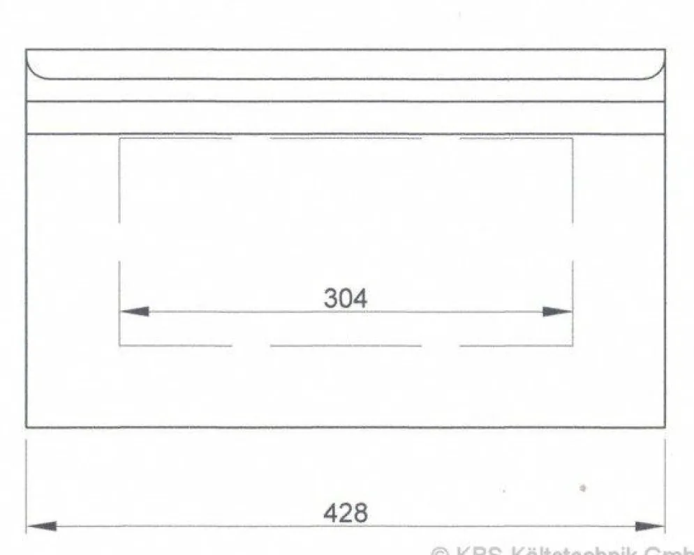 Kühltisch KTM 202, 903x700x875 mm - GN 1/1