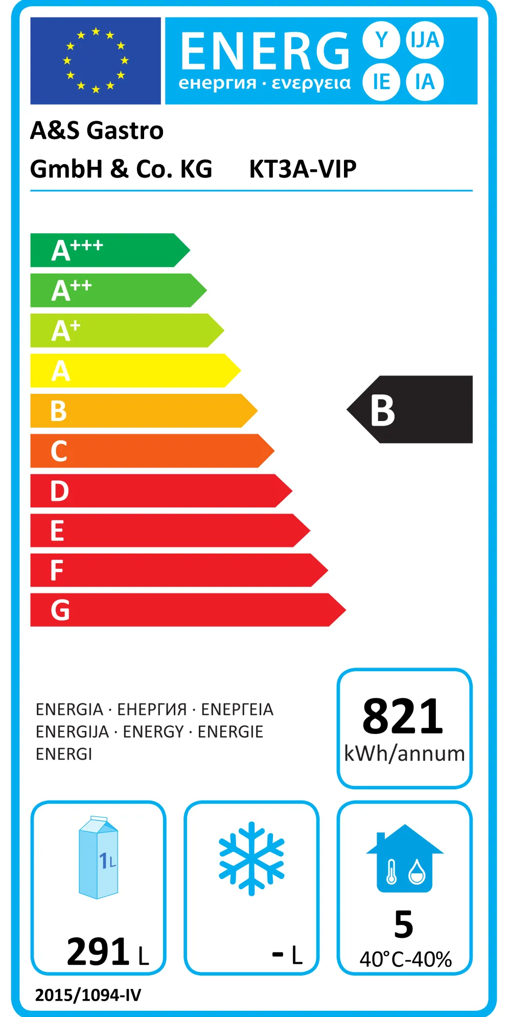 Kühltisch KT-VIP mit 3 Türen und Aufkantung, 1.795x700x960mm