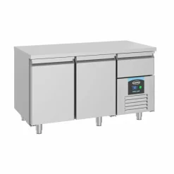 Kühltisch ProLine 700 mit 2 Türen 281 L, 1400x700x850mm