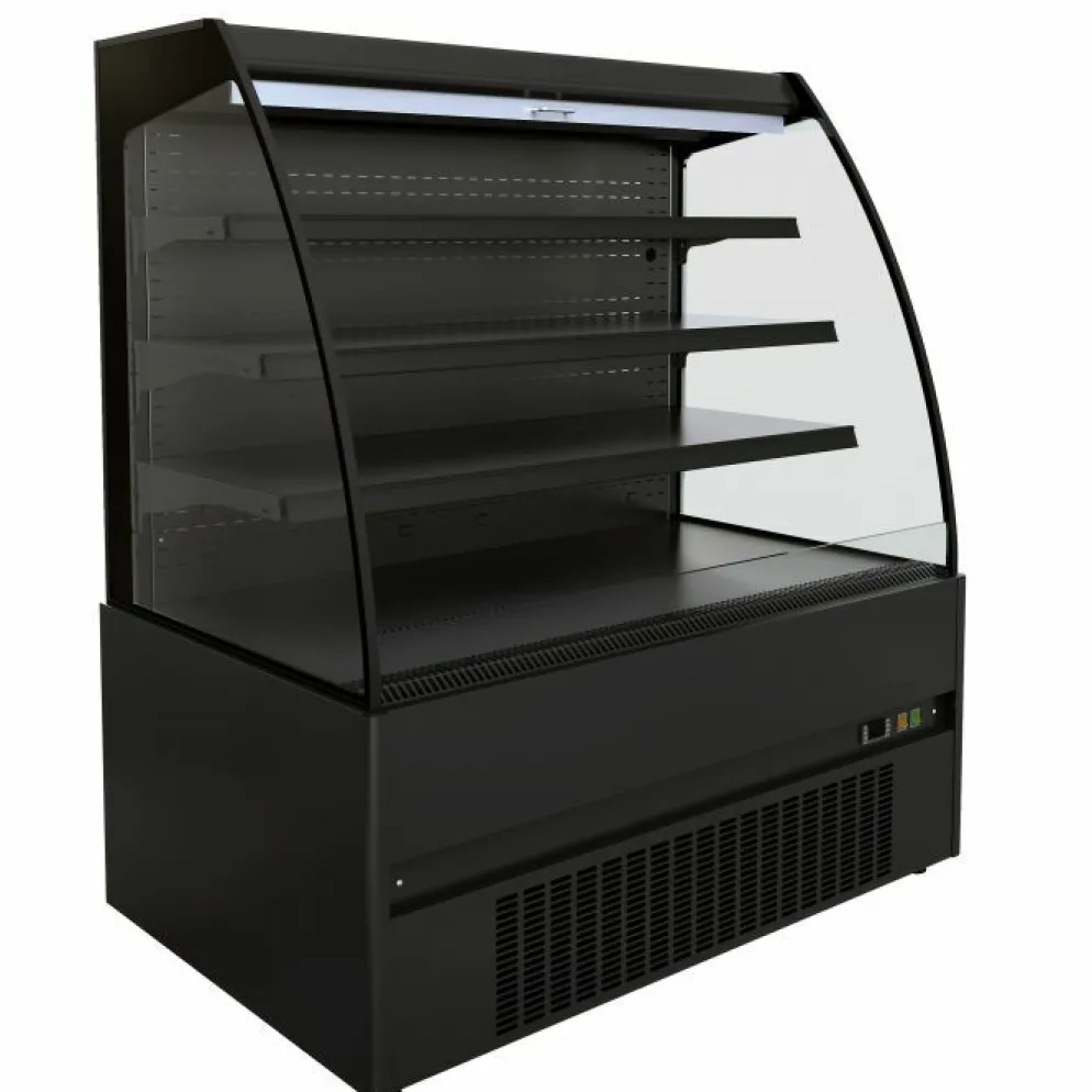 Kühlvitrine NOAH 1.5 gebogen 1510 mm, Umluft