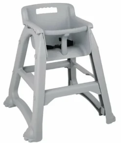 Kinderhochstuhl PP grau, 65x56x73cm