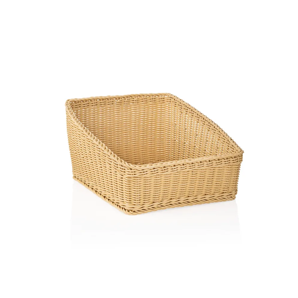 Korb WEAVER PRO Systemkörbe, 50 x 40 x 25 cm, hellbeige, Polypropylen