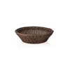Korb WEAVER PRO Tischkörbe, Ø 29 cm, Höhe 7 cm, braun, Polypropylen