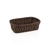 Korb WEAVER PRO Tischkörbe, 31 x 21 x 9 cm, braun, Polypropylen