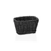Korb WEAVER PRO Tischkörbe, 17 x 11 x 9 cm, schwarz, Polypropylen