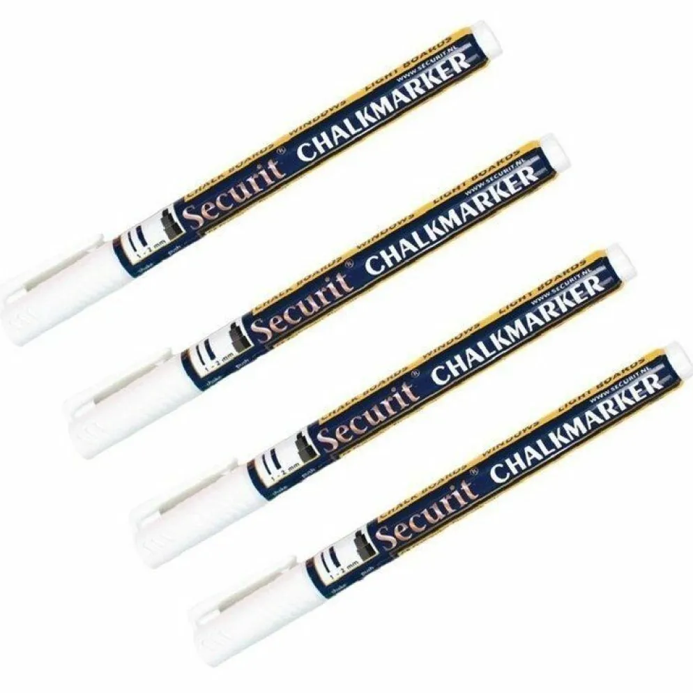 Kreidestifte 2mm weiß (4 Stück)