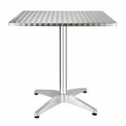 KRISTA Bistrotisch eckig aus Metall 70x70 cm